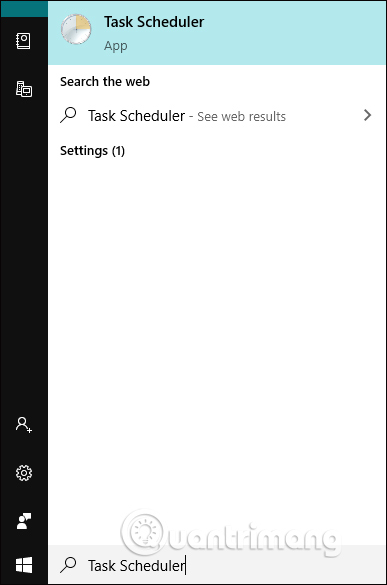 Tìm Task Scheduler 