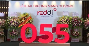Mạng di động ảo Reddi ra mắt với đầu số 055, trở thành mạng viễn thông thứ 7 tại Việt Nam