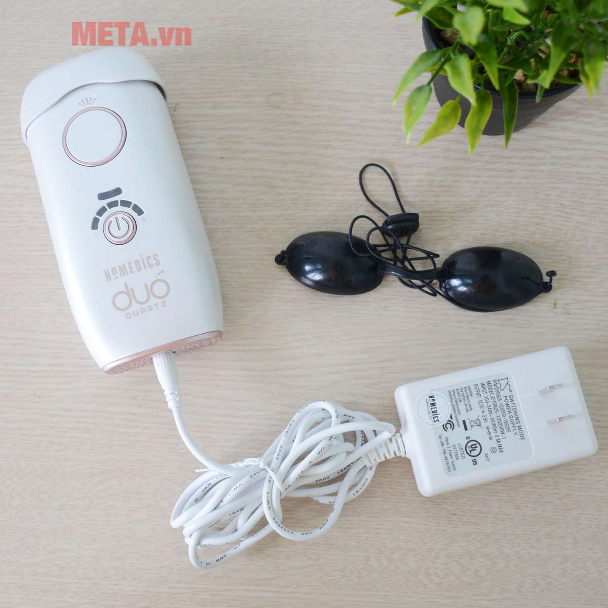 Máy triệt lông cá nhân HoMedics IPL-HH390