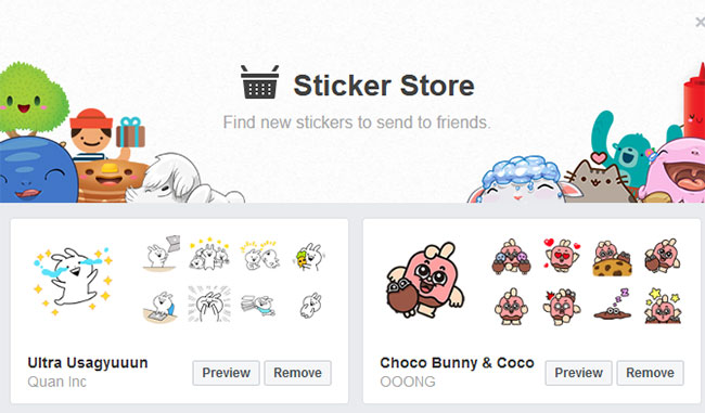 You can remove sticker packs added to the collection