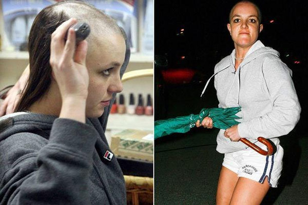 Bộ tóc của Britney Spears