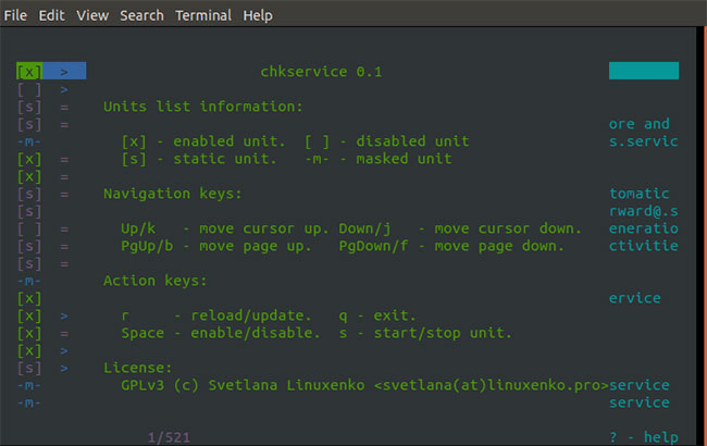Cách kiểm tra tất cả các service đang chạy trong Linux