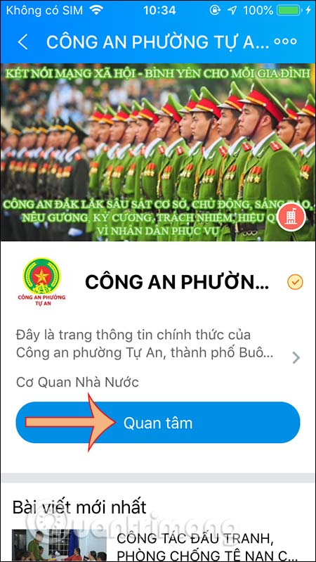 Nhấn Quan trâm