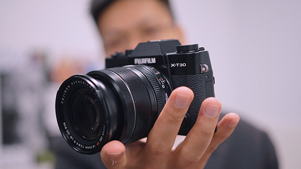Sự nhỏ gọn ở X-T30