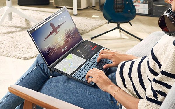 ScreenPad chiếm quá nhiều diện tích bàn phím