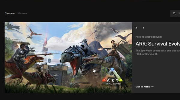 Mời tải siêu phẩm Ark: Survival Evolved miễn phí trên Epic Games Store