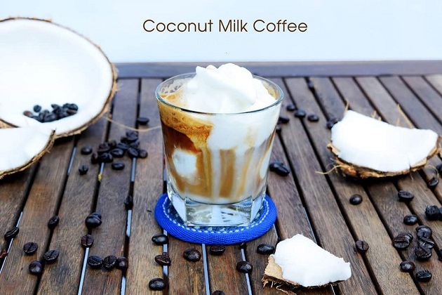 Cách làm cafe cốt dừa đơn giản