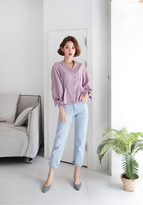 Mặc đẹp với tím lilac