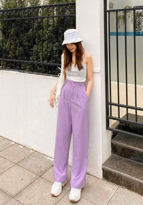 Set đồ tím lilac