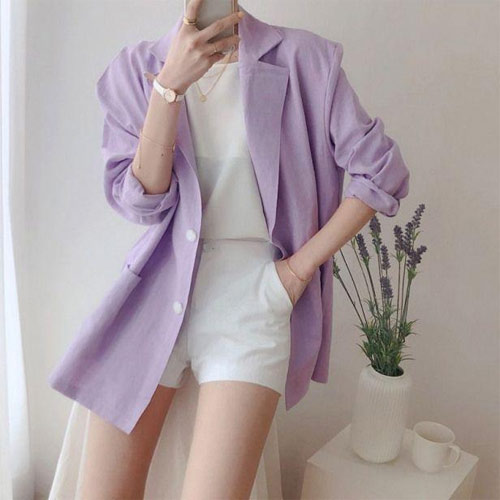 Mặc đẹp với tím lilac