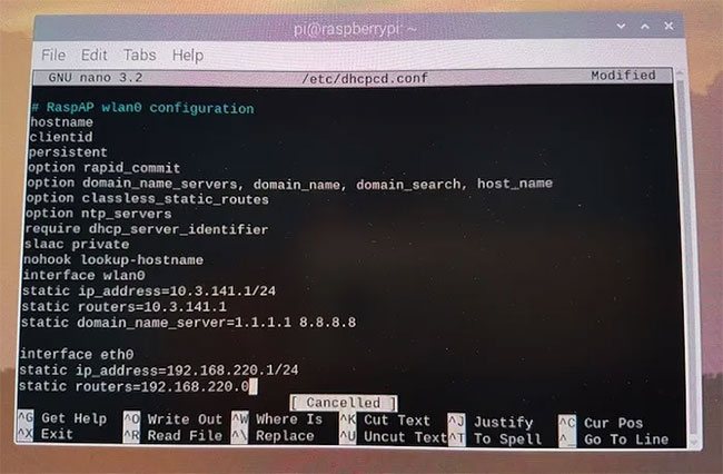 Cách biến Raspberry Pi thành WiFi Bridge