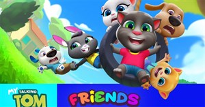 My Talking Tom Friends ra mắt trên di động