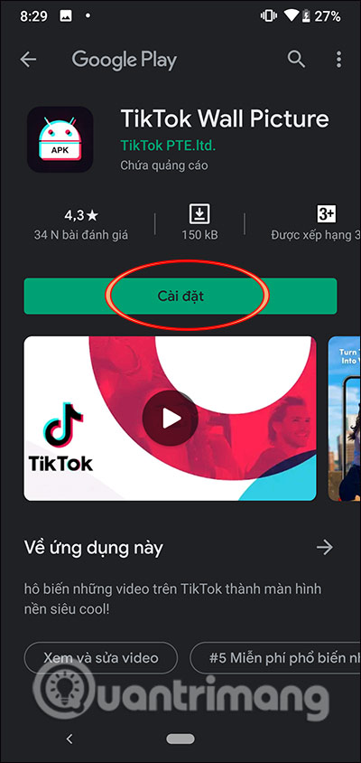 Hướng dẫn cài video trên TikTok làm hình nền điện thoại với TikTok Live  Photo