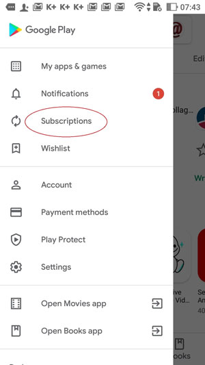 Quản lý thuê bao đang đăng ký 