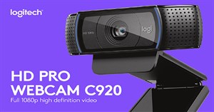 Đánh giá webcam Logitech C920