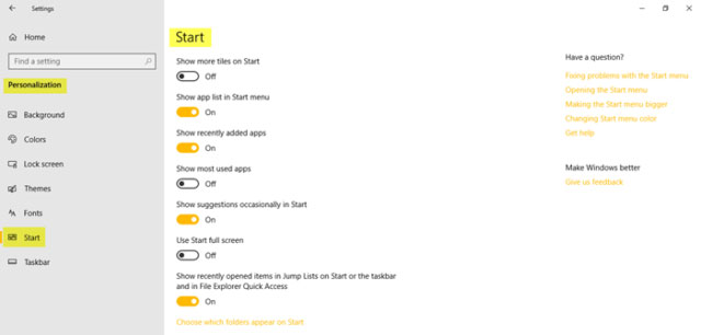 Chặn quảng cáo về Microsoft Edge bằng Settings
