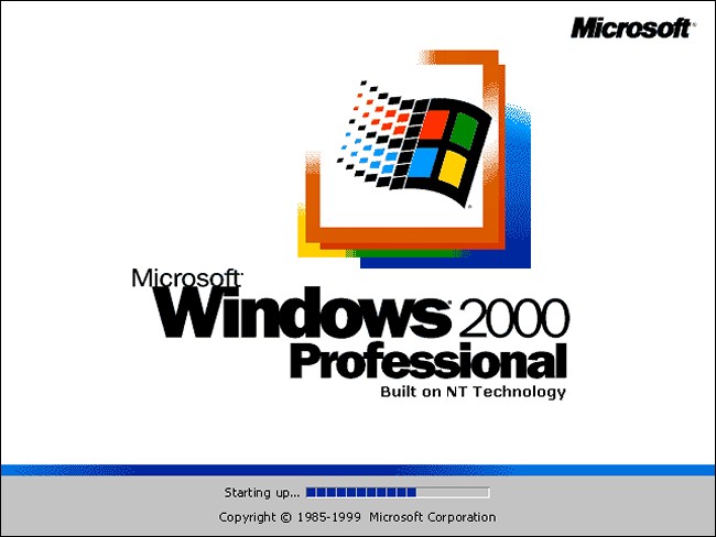 Windows 2000 là mắt xích quan trọng trong hệ thống sản phẩm Windows