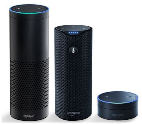Amazon Echo, Eco Tap và Amazon Echo Dot