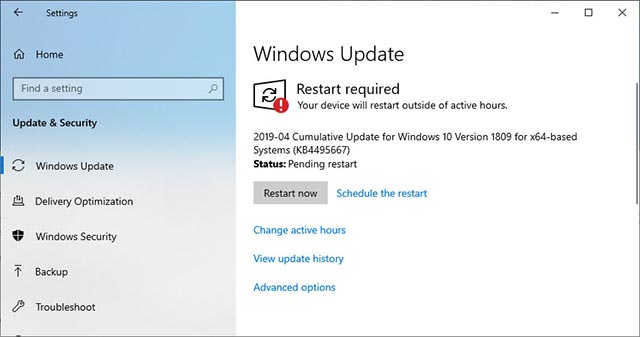 Cumulative Update