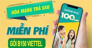 Cách đăng ký gói B150 Viettel trả sau