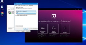 Cách thiết lập Spatial Sound với Dolby Atmos trên Windows 10