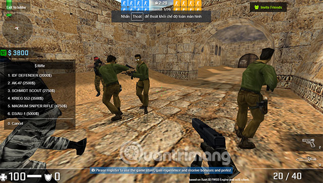 counter strike 1.6 web