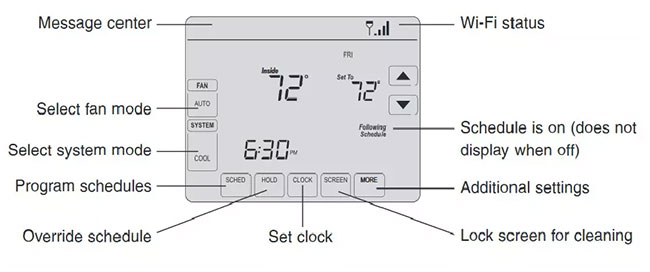Kết nối bộ điều nhiệt Honeywell với mạng WiFi thành công
