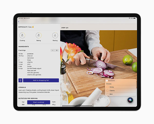 Siri trên iPadOS 14