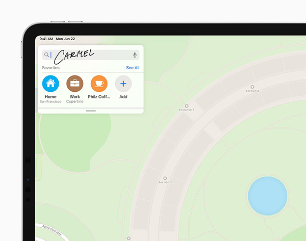 Apple Pencil có thế viết chữ ở bất kì đâu