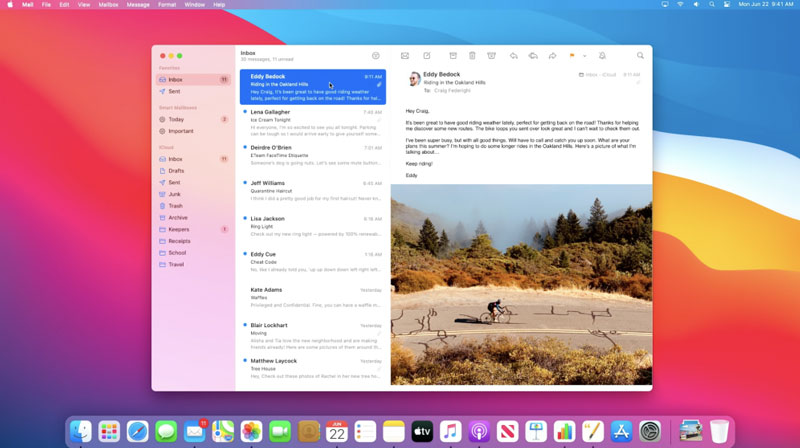 Ứng dụng nhắn tin iMessages trên macOS Big Sur