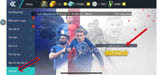 vua bong da 2020 code