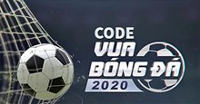 Code Vua Bóng Đá 2020 và cách nhập giftcode Vua Bóng Đá 2020
