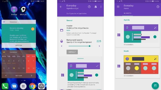 Widget xuất hiện trên smartphone Android từ nhiều năm trước