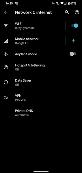 Data Saver Mode on Android