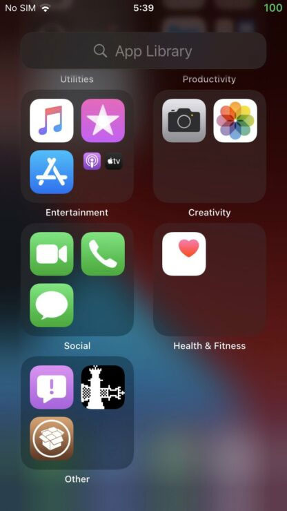 Ảnh chụp màn hình cho thấy iOS 14 (ít nhất là Public Beta 1) đã chính thức bị bẻ khóa thành công.