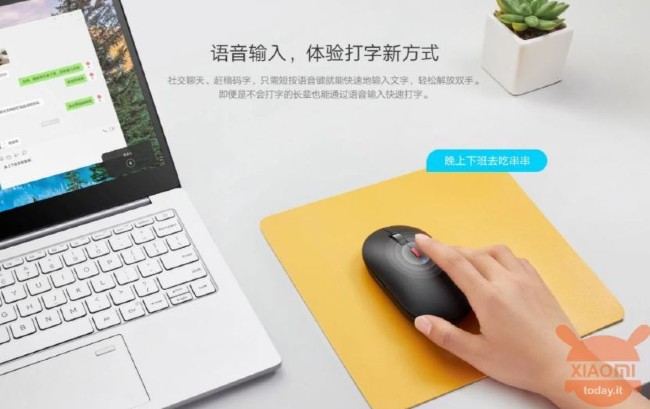 Chuột XiaoAI Smart Mouse của Xiaomi được tích hợp trợ lý ảo AI