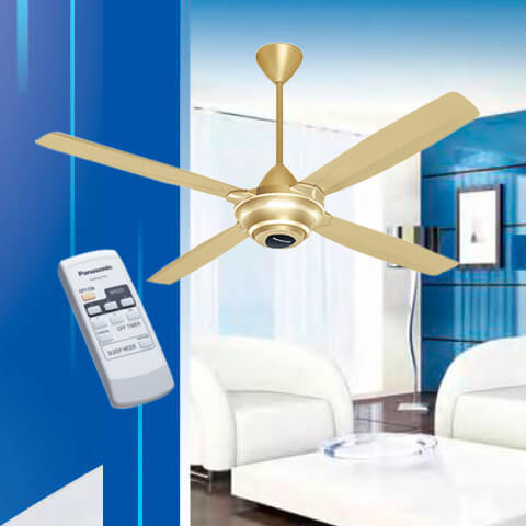 Quạt trần Panasonic 4 cánh F-56MZG