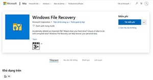 Windows File Recovery: Ứng dụng khôi phục dữ liệu miễn phí của Microsoft