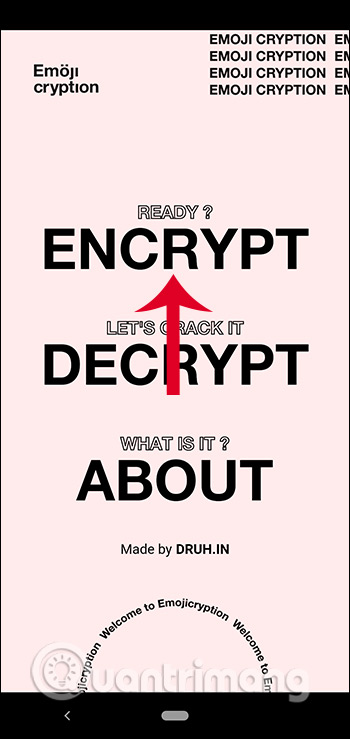 Nhấn Encrypt