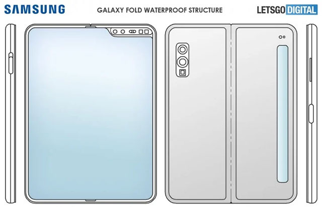 Ảnh rò rỉ thiết kế Galaxy Fold 'Lite'