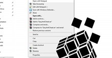 Cách thêm Open with Notepad vào menu ngữ cảnh trong Windows 10