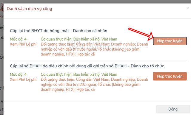làm thẻ bhxh trực tuyến