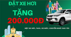 Cách dùng app đặt xe GV Taxi nhận 200.000 đồng