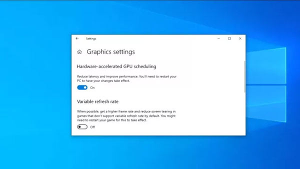 Hardware-accelerated GPU scheduling (HAGS)