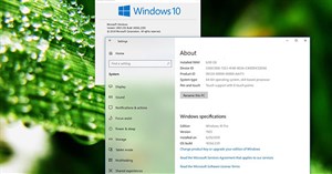 Cách kiểm tra phiên bản Windows 10 đang cài trên máy tính