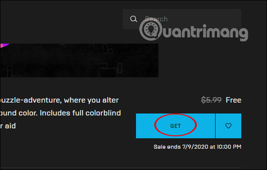 Nhấn Get để tải