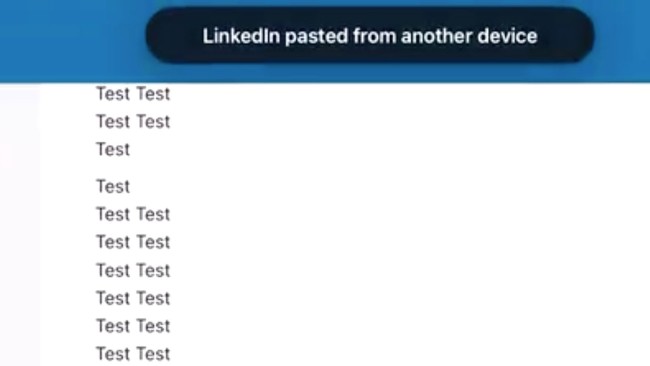 LinkedIn liên tục sao chép dữ liệu từ clipboard