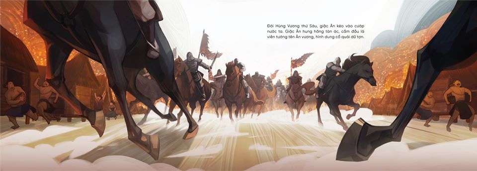 Truyện tranh Thánh Gióng - AR