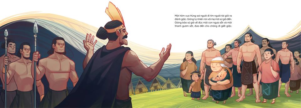 Truyện Thánh Gióng thực tế ảo