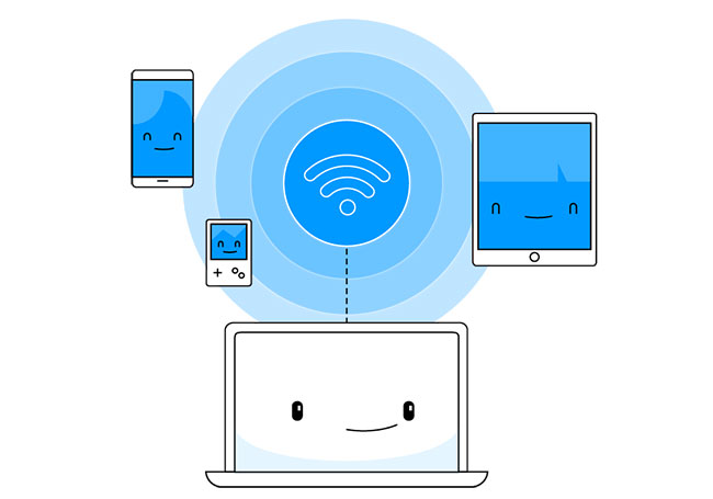 Chia sẻ VPN qua WiFi hotspot trên máy tính Windows